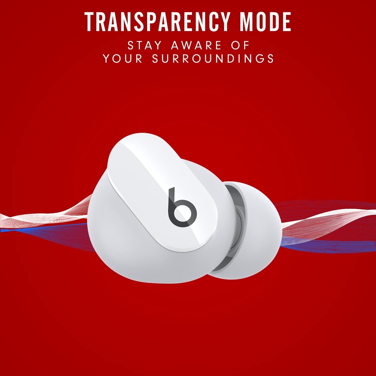 beats studio buds - white